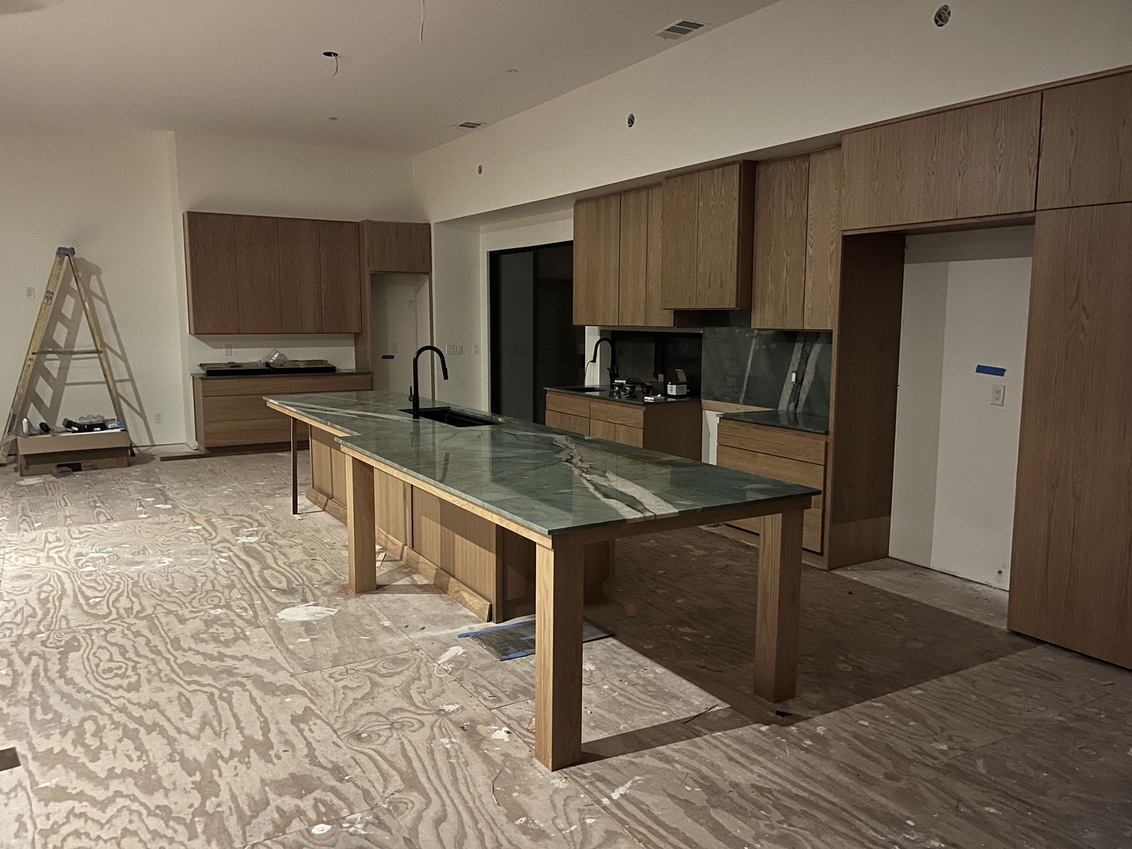 Kitchen and downstairs rebuild detail by Edgewood Remodel and Construction