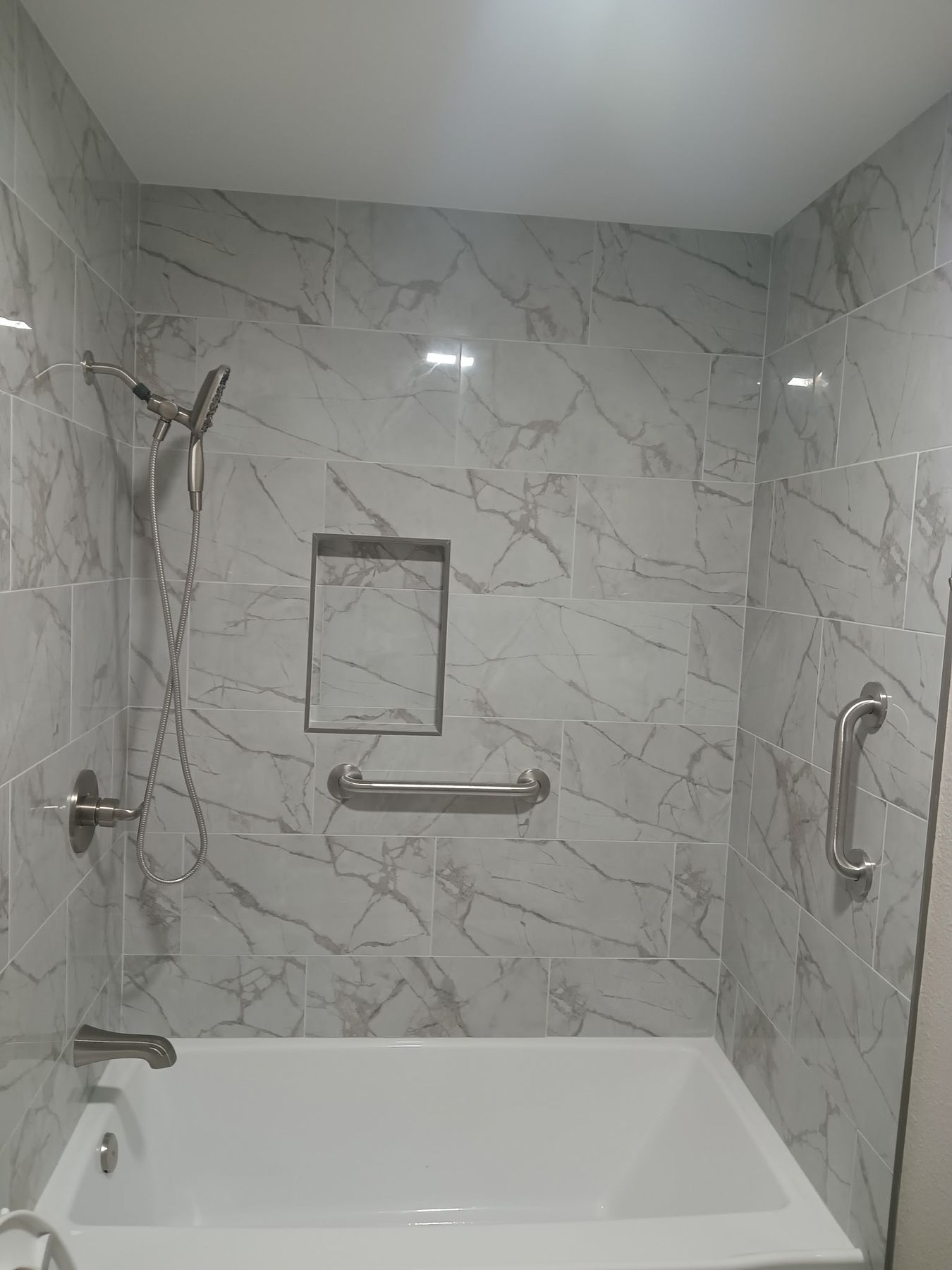 Shower and Tub Installation by Edgewood Remodel and Construction